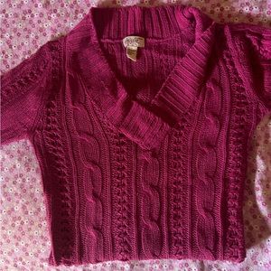 Y2k knit sweater